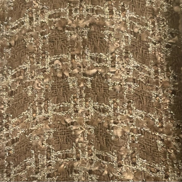 House of Harlow 1960 Knit Shimmer Tweed Pattern Long Duster - Picture 5 of 9